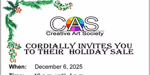 Downriver Arts & Crafts holiday Sale