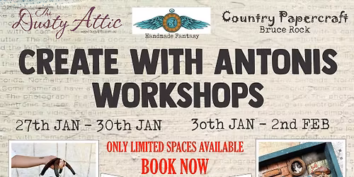 Antonis Tzanidakis Mixed Media Retreat