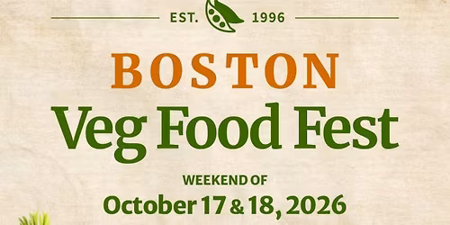 Boston Veg Food Fest (2026)