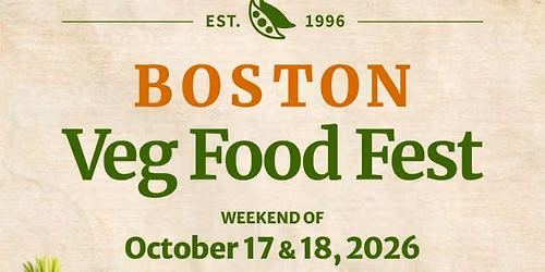 Boston Veg Food Fest (2026)