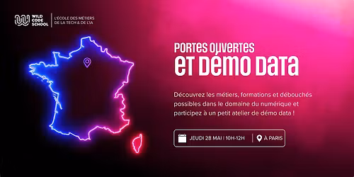 Portes ouvertes Paris : atelier data et pr\u00e9sentation de nos formations
