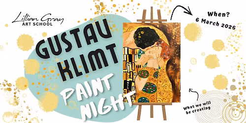 Gustav Klimt Paint Night