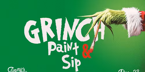 The Grinch Paint & Sip Night