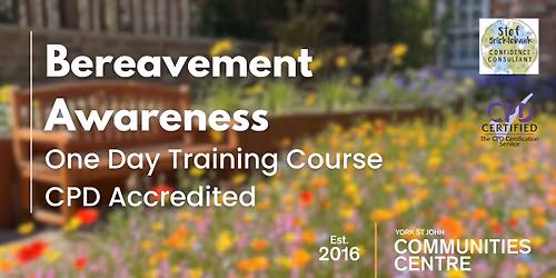 Bereavement Awareness - CPD Accredited