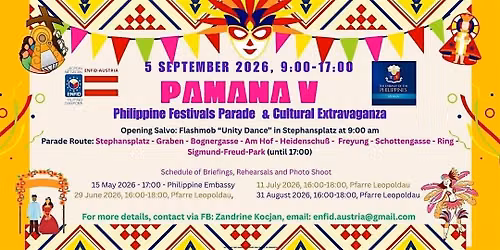 Pamana V Philippine Festivals Parade and Cultural Extravaganza