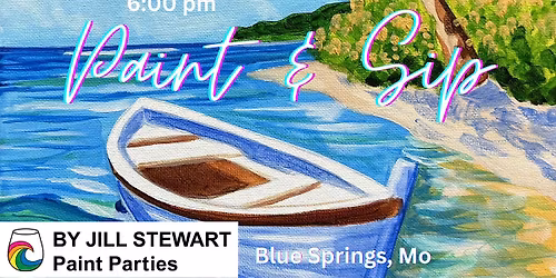 Beach Boat Paint Party