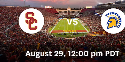 USC Alumni Football Game Watch Party! USC vs. San Jose State