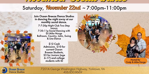 Monthly Social Dance