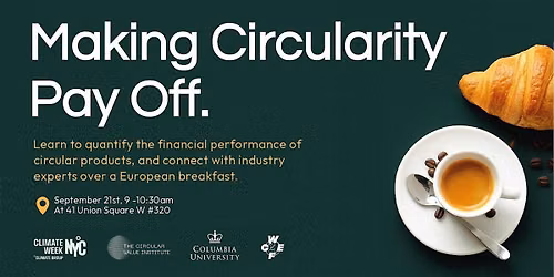Making Circularity Pay Off.