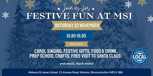 Festive Fun Day at MSJ