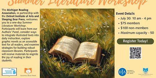 Summer Literature Workshop with the Michigan Reading Association 