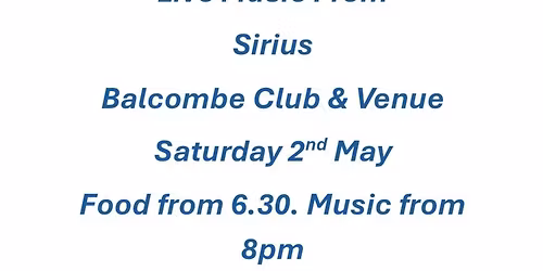 LIVE MUSIC - Sirius 