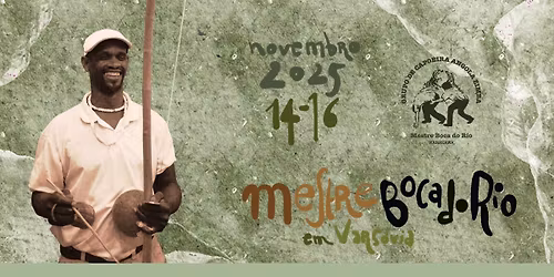 Mestre Boca do Rio em Vars\u00f3via - Novembro 2025