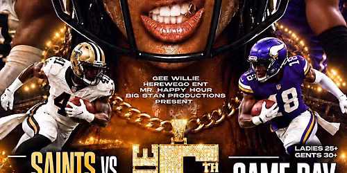 THE 5TH QUARTER PRESENTS...SAINTS vs. VIKINGS GAME DAY PARTY @ REPUBLIC