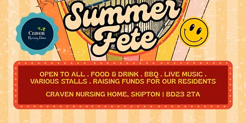 Craven Nursing Home's "60's Funk" Summer Fete!