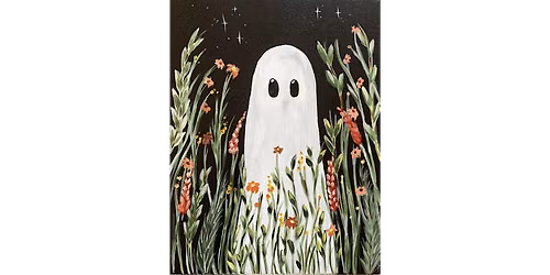 Blooming Ghosts - Paint and Sip in Indianapolis | Classpop!\u2122