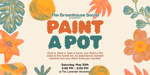 Paint A Pot Experience