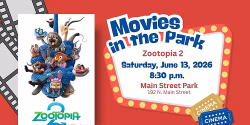 Movies in the Park \u2013 Zootopia 2