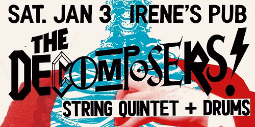 THE DECOMPOSERS BREAK ONTO BANK ST