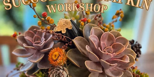 Make your own Succulent Pumpkin at Victory Brewing in Kennett Square