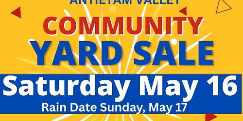 Antietam Community Spring Yard Sale