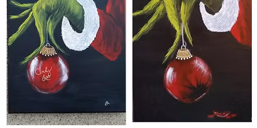 Painting the Grinch with J