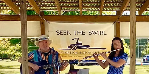 Bob Pinnola and Rosa Hance at Port of Leonardtown Winery on December 27th, 2pm-5pm