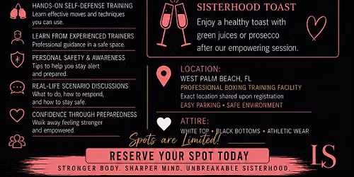 Luxe Sisterhood Self-Defense Workshop
