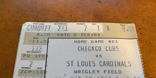 Chicago Cubs at St. Louis Cardinals at Busch Stadium