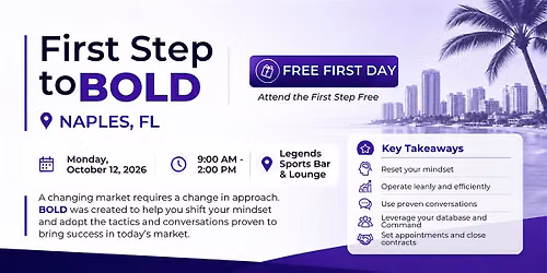 FREE First Step to BOLD