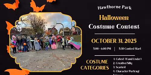 Hawthorne Park Costume Contest
