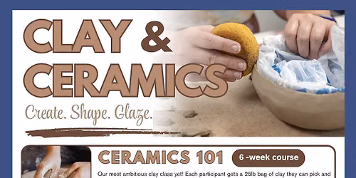 Clay Classes - Pumpkin Glazing