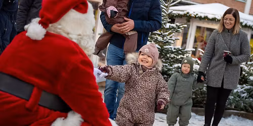 Ho ho ho\u2026 M\u00f8d Julemanden p\u00e5 Hjultorvet og i Viborgs G\u00e5gader