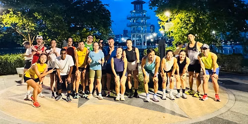 Speed workout at The Kallang: 6km 4km Tempo