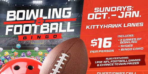 Bowling & Football Bingo