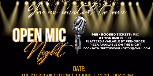 NRA Open Mic Night