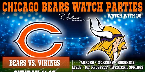 NFL FOOTBALL \ud83c\udfc8 WEEK 11 | Bears vs. Vikings
