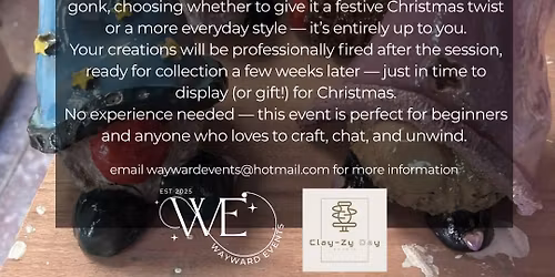 Christmas Clay Gonks