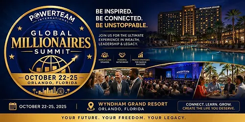 Global Millionaires Success Summit & Awards Show - Orlando Florida
