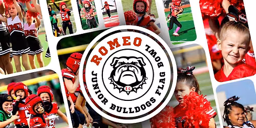 Romeo Junior Bulldogs at OMYFA Cheer-Off