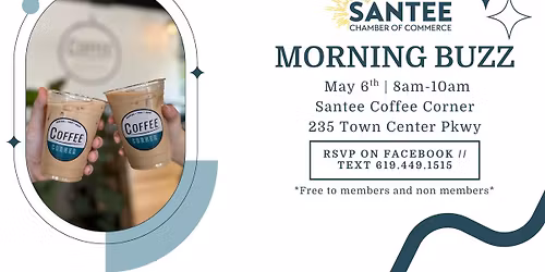 Santee Chamber May 2026 Morning Buzz