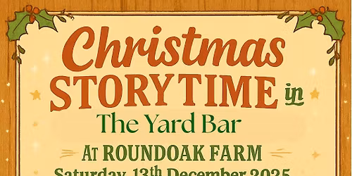 Christmas Story time in our Yard Bar