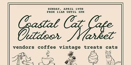 Coastal Cat Cafe Outdoor Market