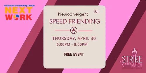 Neurodivergent Speed Friending Night at Next Work