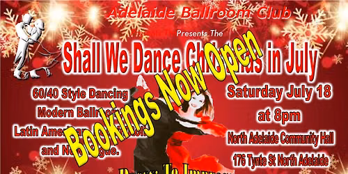 SHALL WE DANCE - Christmas In July