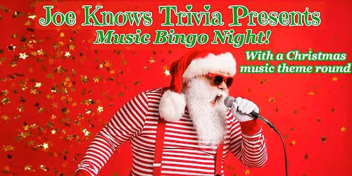 Music Bingo Night (Christmas Party!)