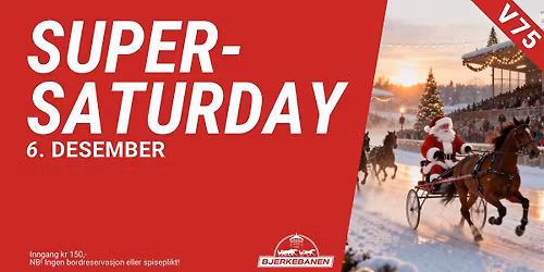 SuperSaturday - Juletrav