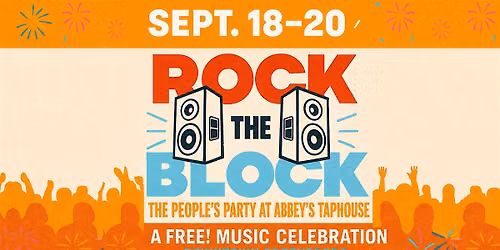 Rock The Block The People's Party at Abbey Taphouse