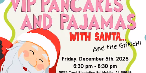 VIP Pancakes & Pajamas with Santa