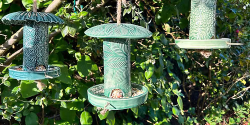 Afternoon Pottery Workshop - Birdfeeder - \u00a350